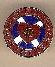 Pin Hearts of Midlothian 4 klein